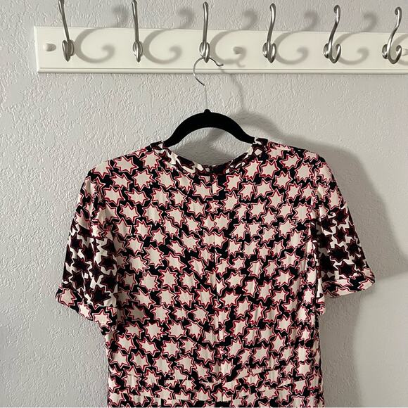 Whistles Star Print Mini Dress - Picture 9 of 12